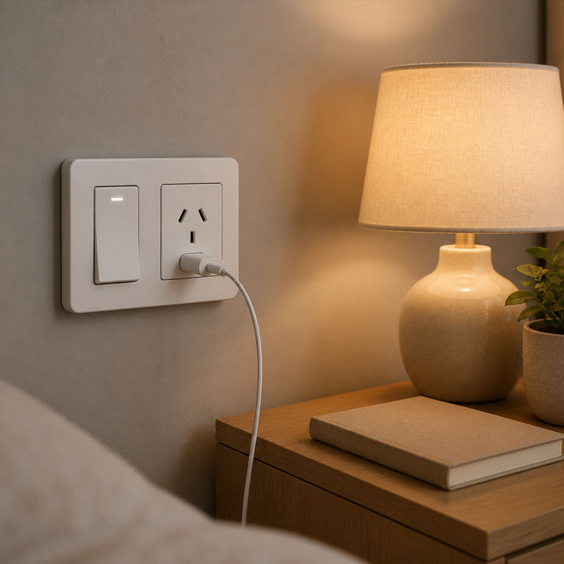 Sockets y Interruptores ​ 