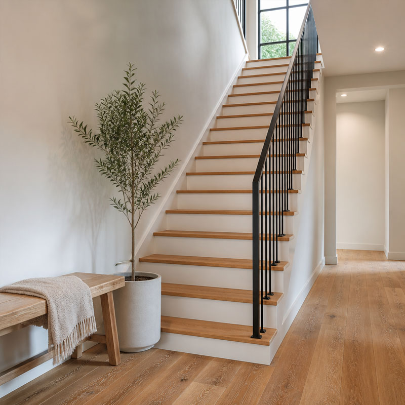Escalera recta 